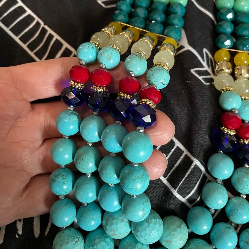 Stunning Turquoise Necklace - image 5